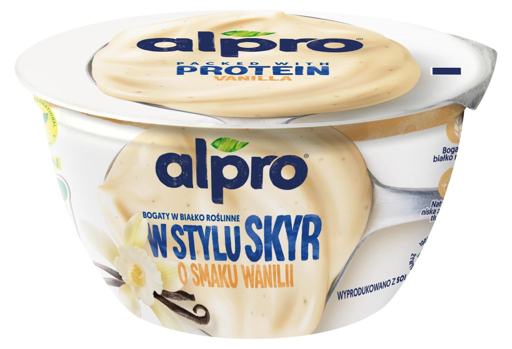 Skyr au soja Alpro Vanille 150 g Image du produit 