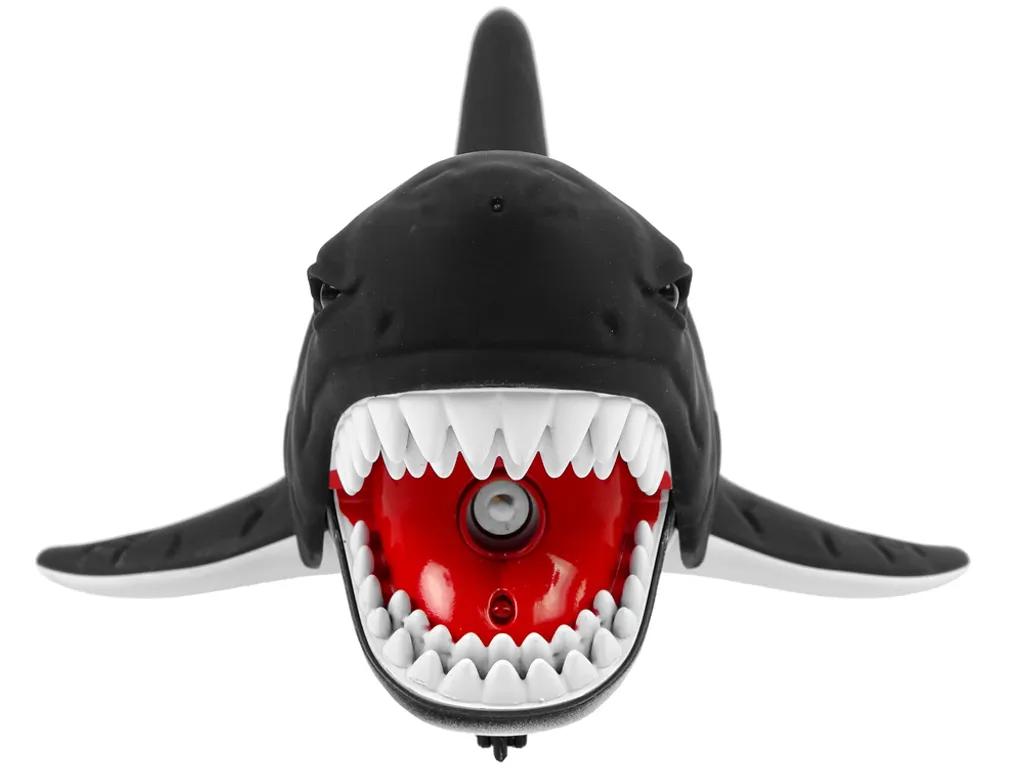 Requin noir télécommandé pour s'amuser en piscine - Jouet eau et bain - 7