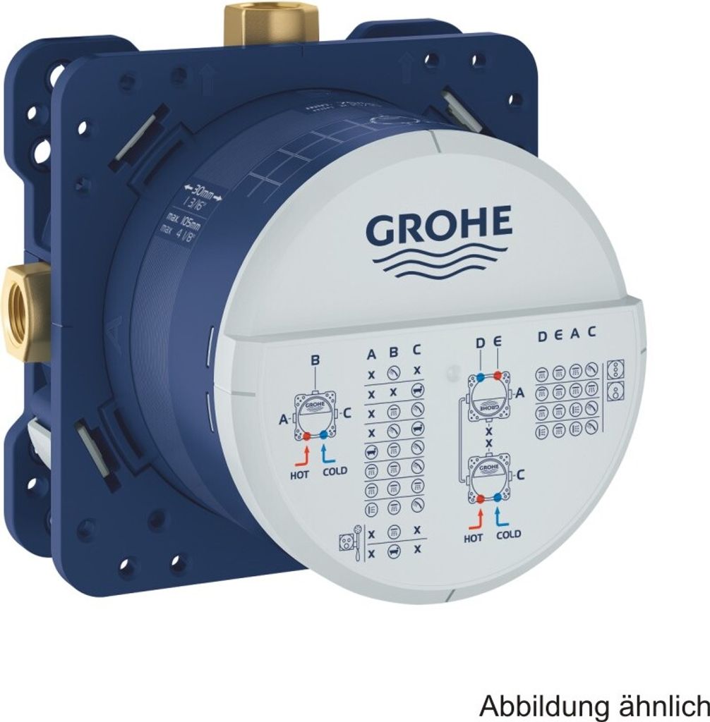 Grohe Universal Unterputz-Einbaukörper Rapido Smartbox DN15 35604000