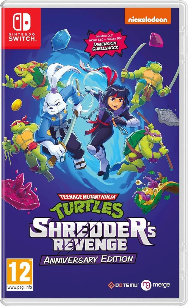 TMNT Shredders Revenge Anniversary Ed.  SWITCH UK multi Zdjęcie produktu 