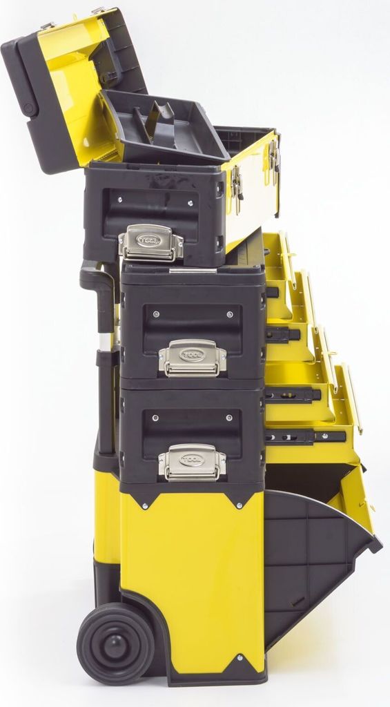 Werkzeugtrolley, 4-fach 1k.2.2.1 Comfort gelb