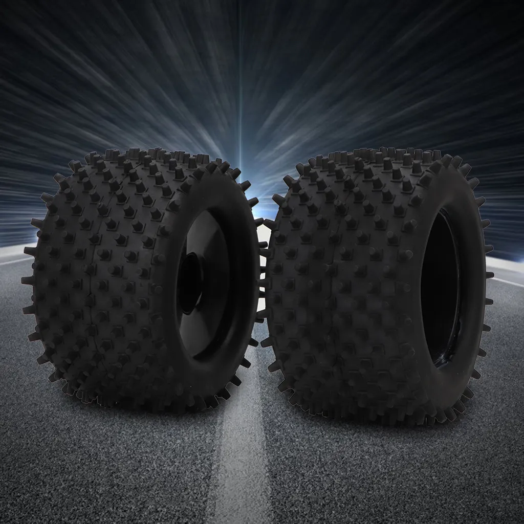 Pneu RC polyvalent pour voiture de course et loisir extérieur 4pcs - 5