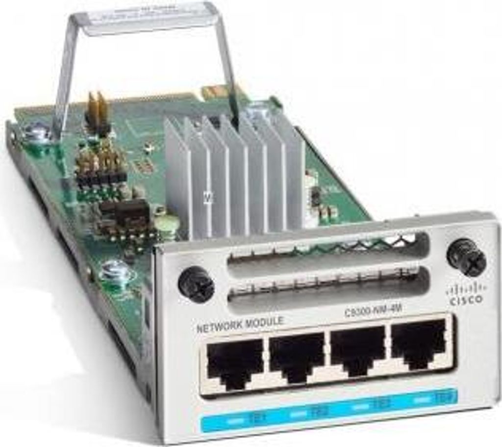 Cisco Erweiterungsmodul - 100M/1G/2.5G/5G/10 Gigabit Ethernet x 4 - Zubehör Netzwerk