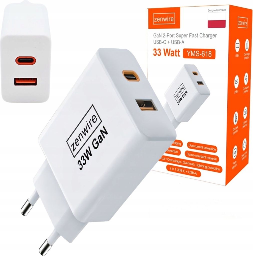 Schnellladegerät - Netzteil - Ladegerät-Stecker - Gan Iii Produktbild 