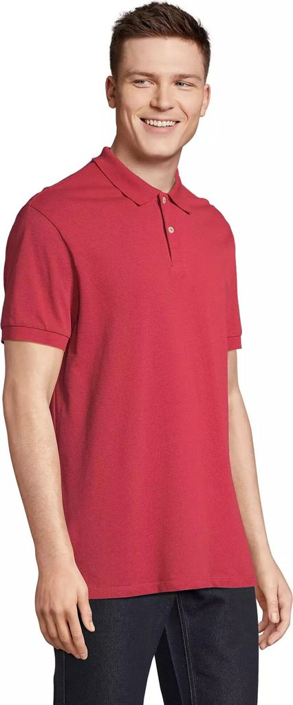 SOLS - "Pacific" Poloshirt Doppelnähte für Herren/Damen Unisex PC7631 (M) (Volksrot)