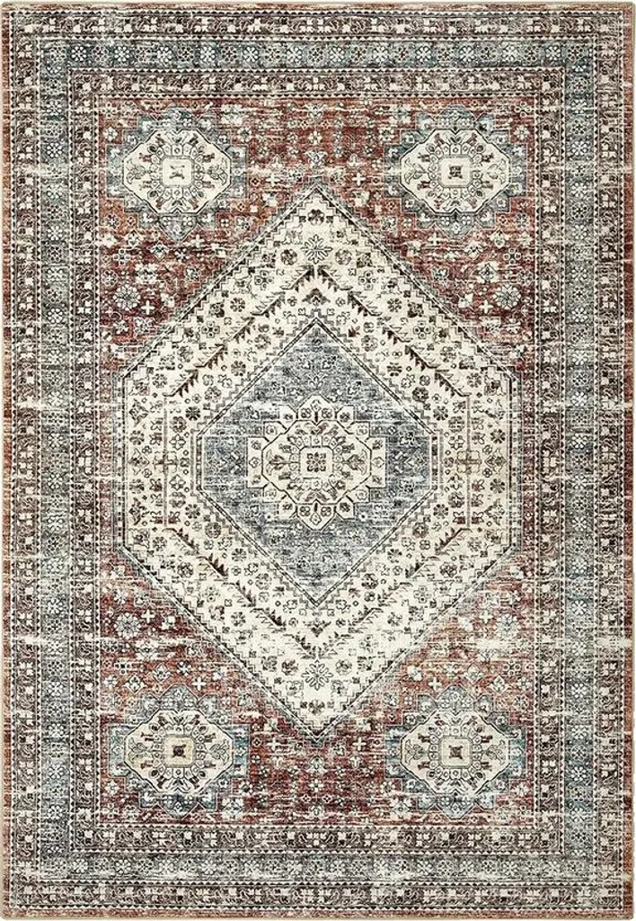 Tapis de couloir marron antidérapant pour protéger les sols et entrées