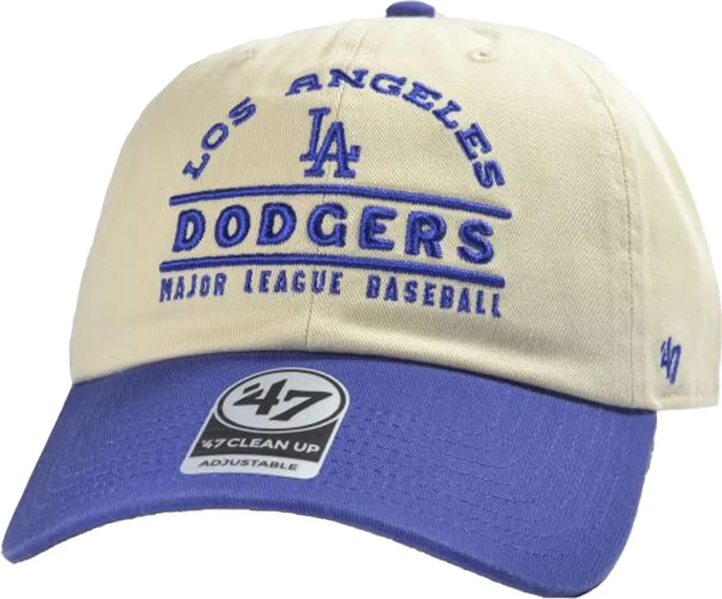 Casquette baseball MLB Windham '47 BS5964 réglable Bleu et Beige