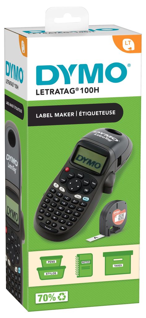 DYMO LetraTag Ręczna drukarka etykiet LT-100H | Drukarka Zdjęcie produktu 