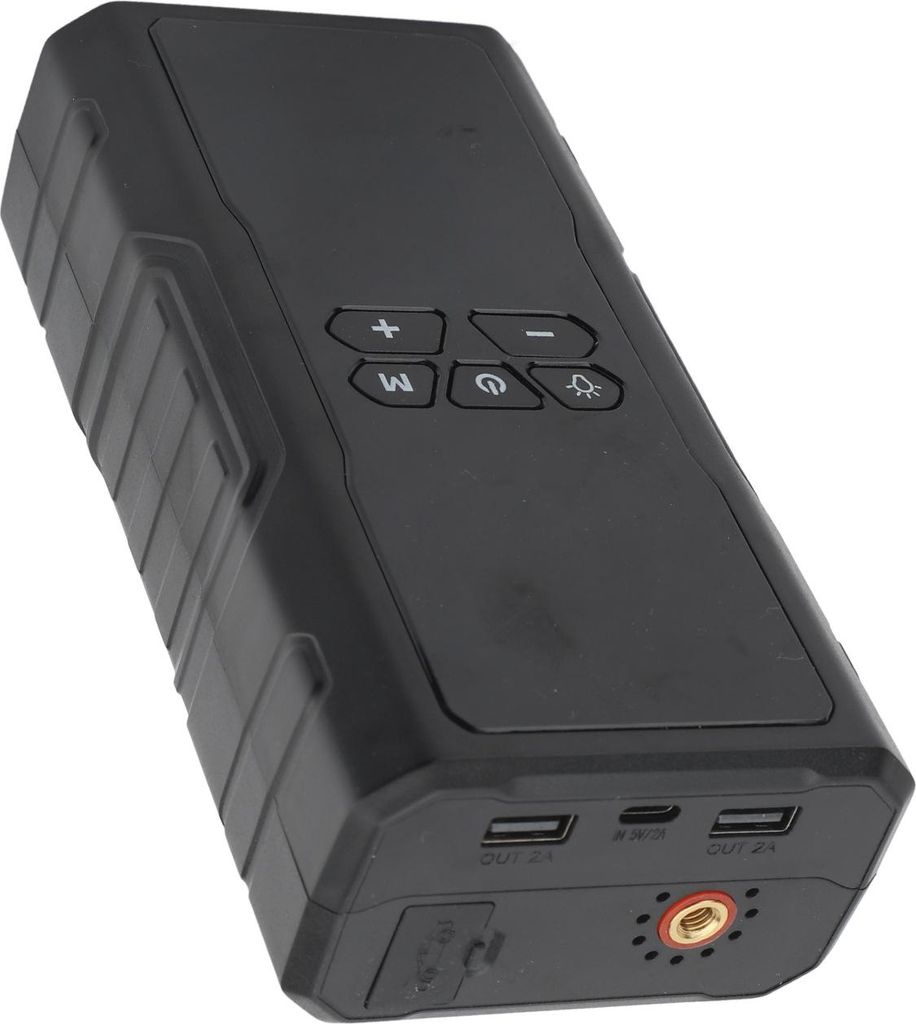 Starthilfe, 10000 mAh, Autobatterie-Booster, 600 A, tragbare Powerbank mit Inflatorpumpe, Multifunktionsbox, LED-Licht