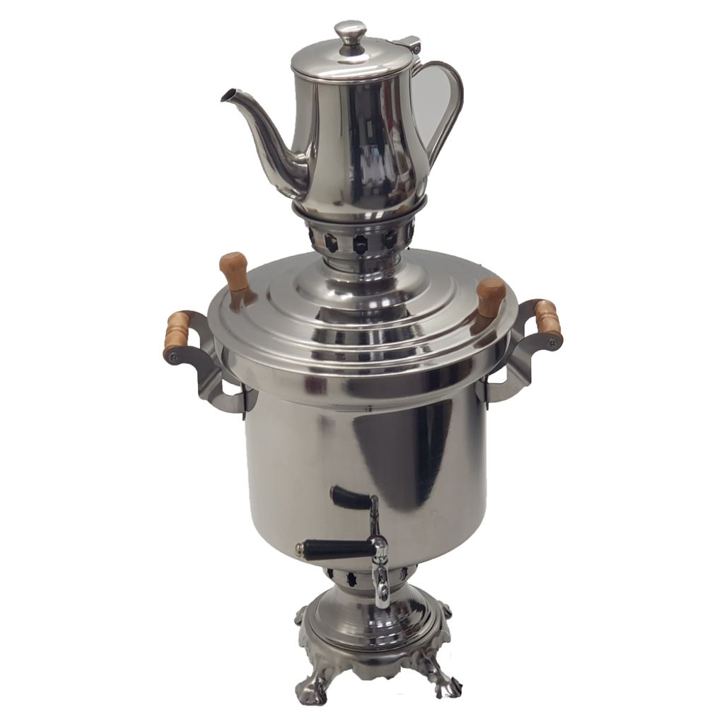 BEEM Samowar 5l 1800W Edelstahl Teemaschine Küchenartikel & Haushaltsartikel Küchengeräte Wasserkocher 