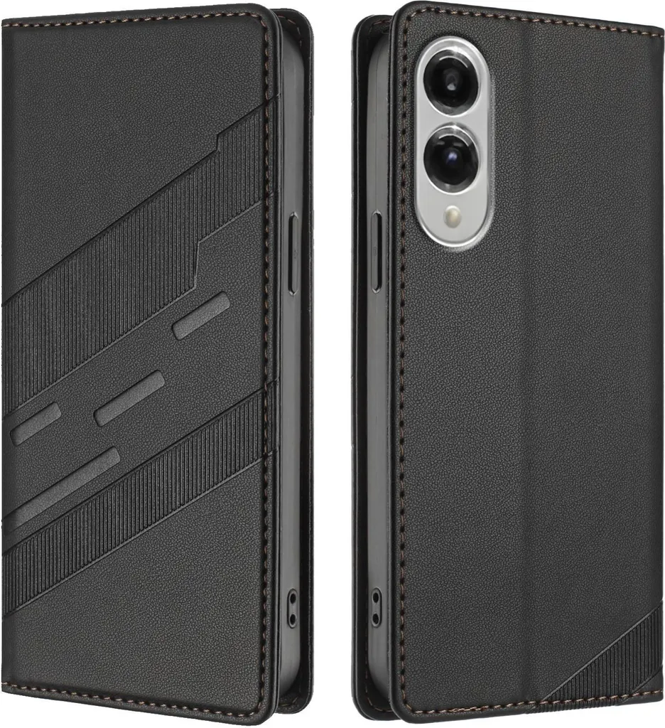 Recensione Cover Phonesta Samsung S25 Edge - Portafoglio Nero Embossed