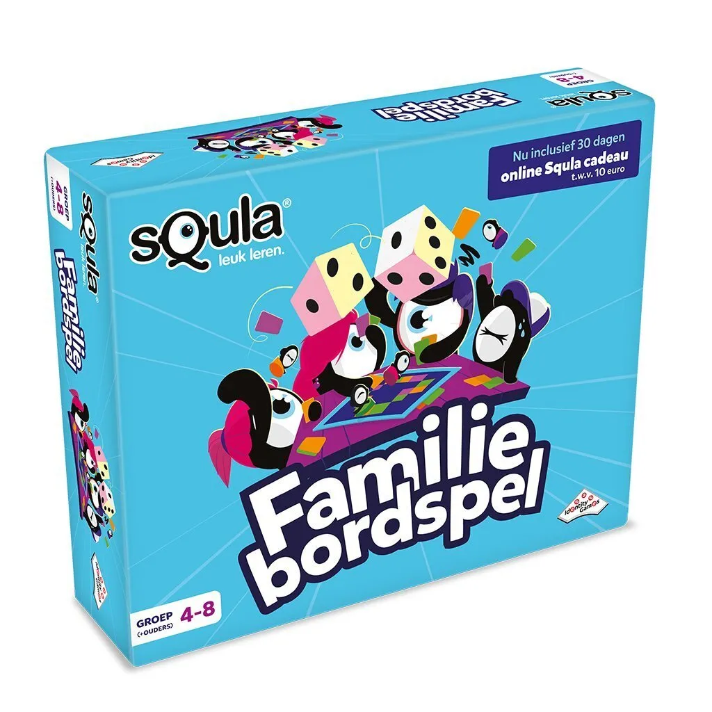 Jeu de Plateau sQula pour Révisions Ludiques en Famille le Week-end
