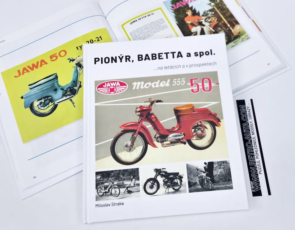 Restaurer une Pionýr ou Babetta avec les brochures d'origine 1960