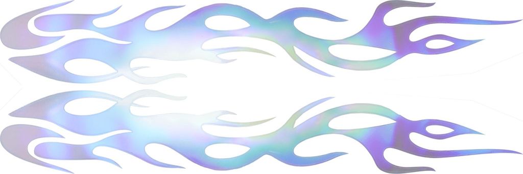 Reflektierender Stoßstangenaufkleber Bunter Quadratischer Flammenbalken Reflektierender Autoaufkleber Personalisierte Dekoration