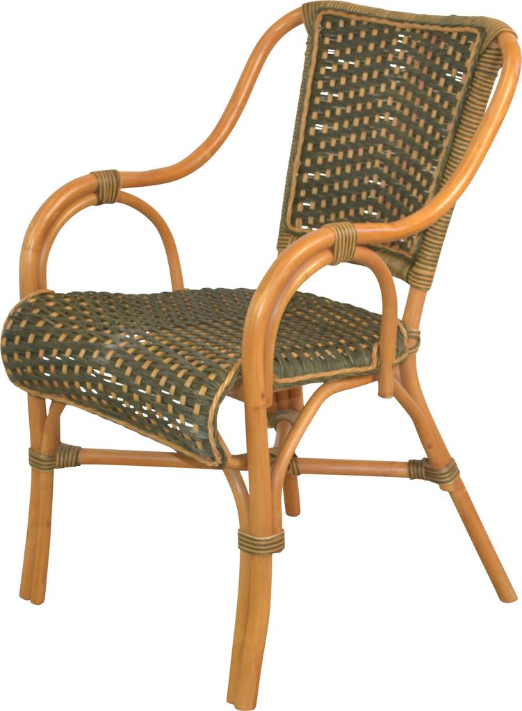 Rattansessel Armlehnstuhl