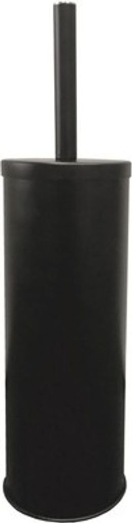 Toilettenbürste mit Deckel schwarz Tube