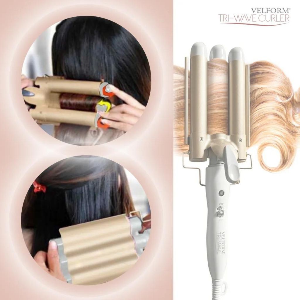 Velform®️ Tri-Wave Curler - Welleneisen, Produktbild 6