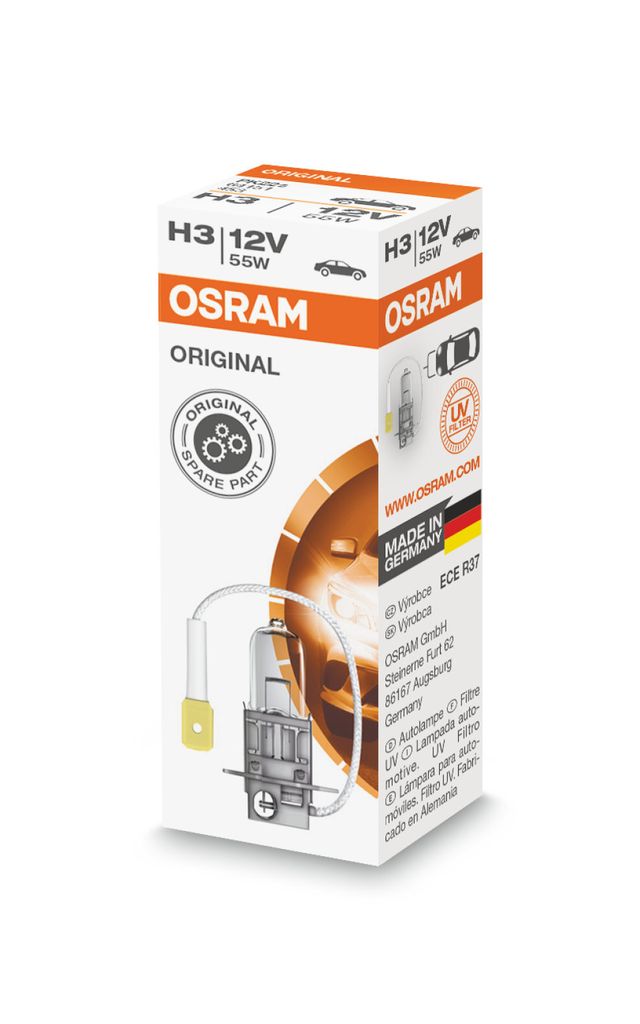 OSRAM ORIGINAL LINE H3 PK22s 12 V/55 W (balen po 1 ks) Obrázek produktu 