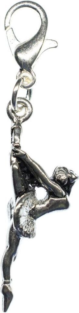 Ballerina Ballett Charm Anhänger Bettelarmband Miniblings Balletttänzerin silber