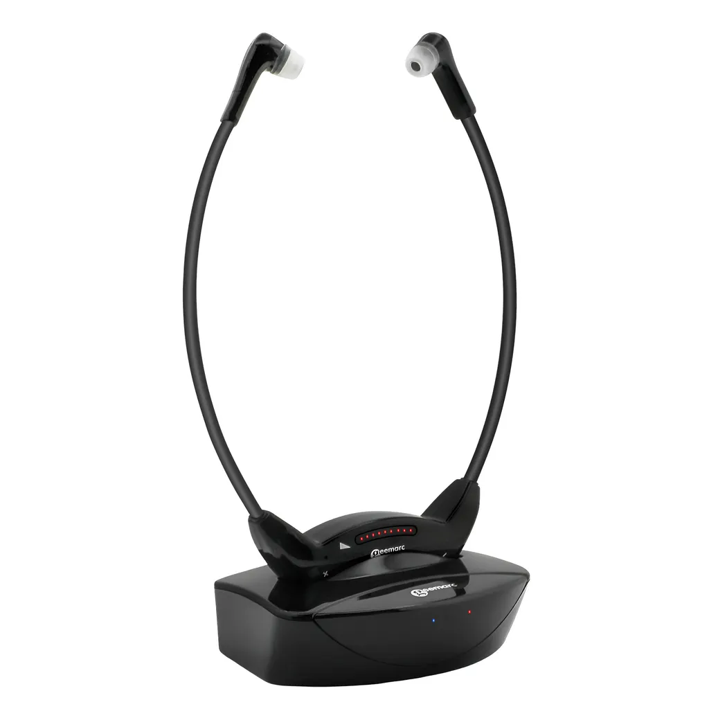 Geemarc Casque Bluetooth Amplificateur Senior Noir - CL7370 Haute Qualité