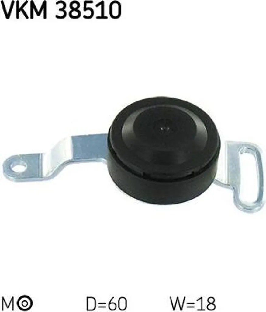 Galet Tendeur de Courroie SKF VKM 38510 pour Moteurs Smart Fortwo