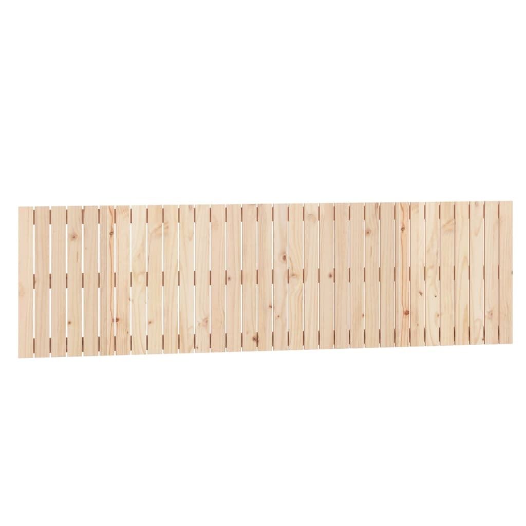 vidaXL Wand-Kopfteil 204x3x60 cm Massivholz Kiefer