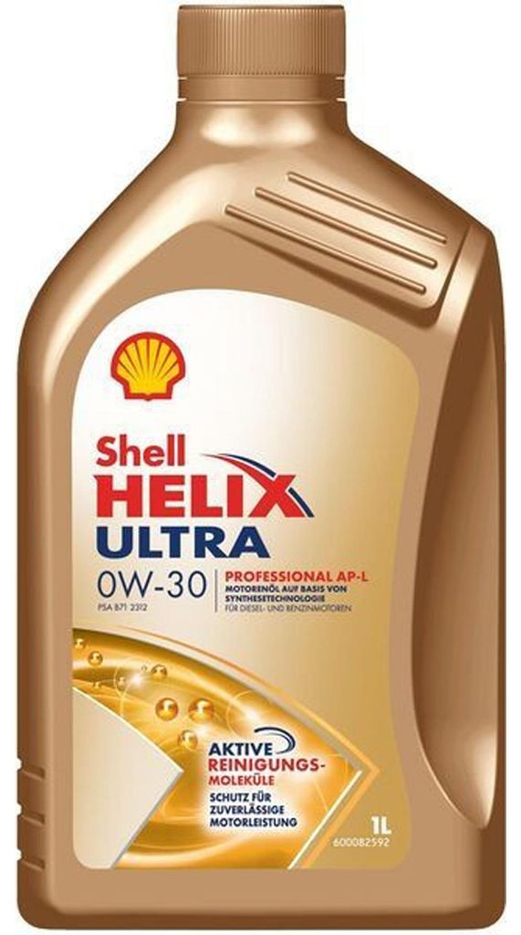 SHELL Helix Ultra Ultra Professional AP-L für 0W-30 1 Liter Produktbild 