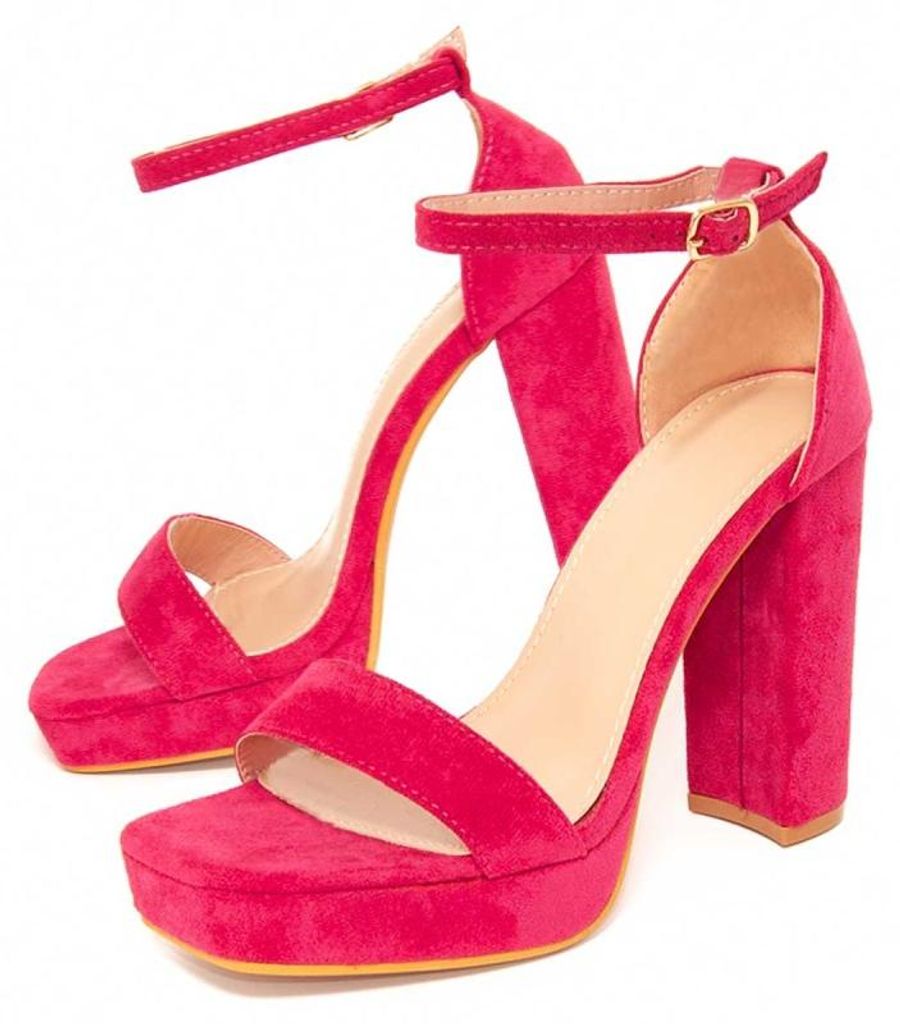 Montevita Absatzsandale Altsan Fuxia
