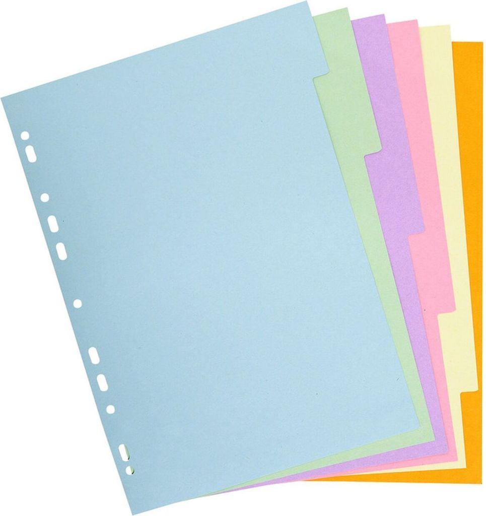 Exacompta 1606E, Vícebarevný, Karton, Papír, A4, 225 mm, Obrázek produktu 