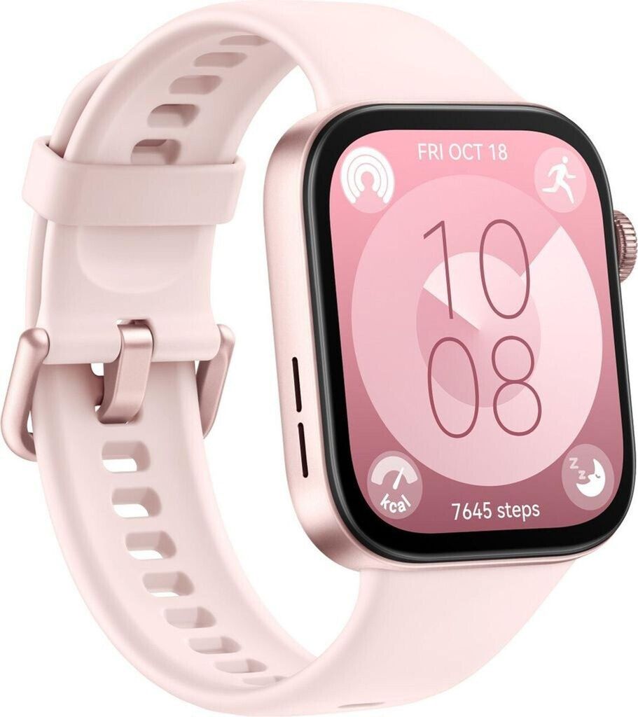 HUAWEI Watch Fit 3 Pink Fluorelastomer Band -  / Produktbild 
