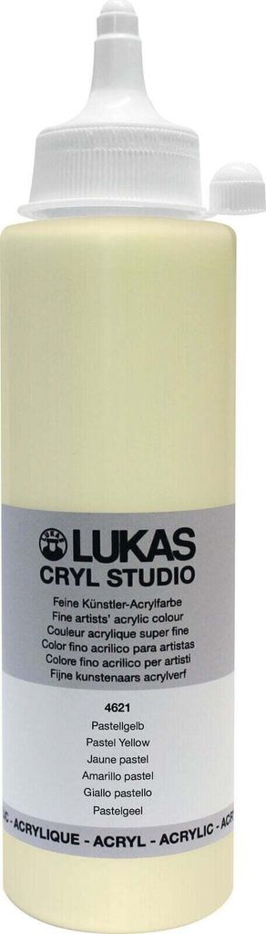 Lukas Cryl Studio Acrylfarbe Pastel Yellow 250 ml 1 stk
