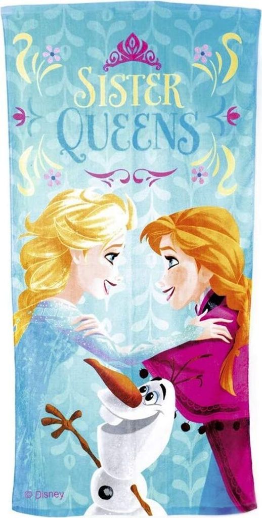 Disney Frozen / Die Eiskönigin - Badetuch 'Sister Queens' 140x70cm