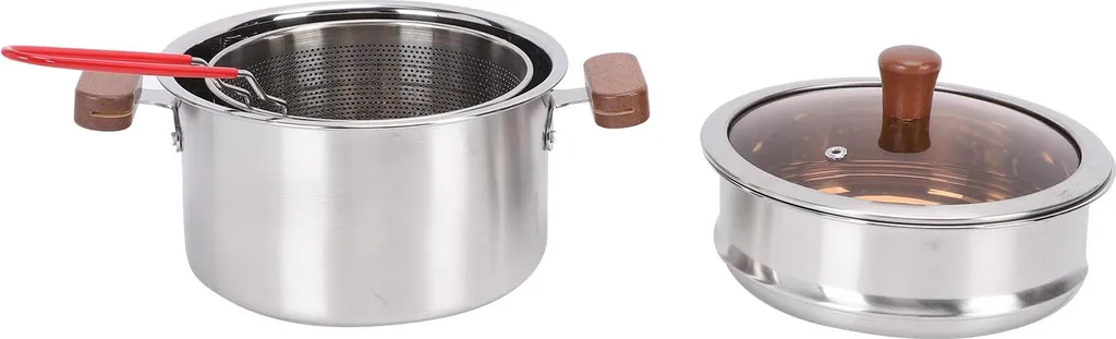 Pentola per brodo in acciaio inox VEVOR, pentola da 28,5