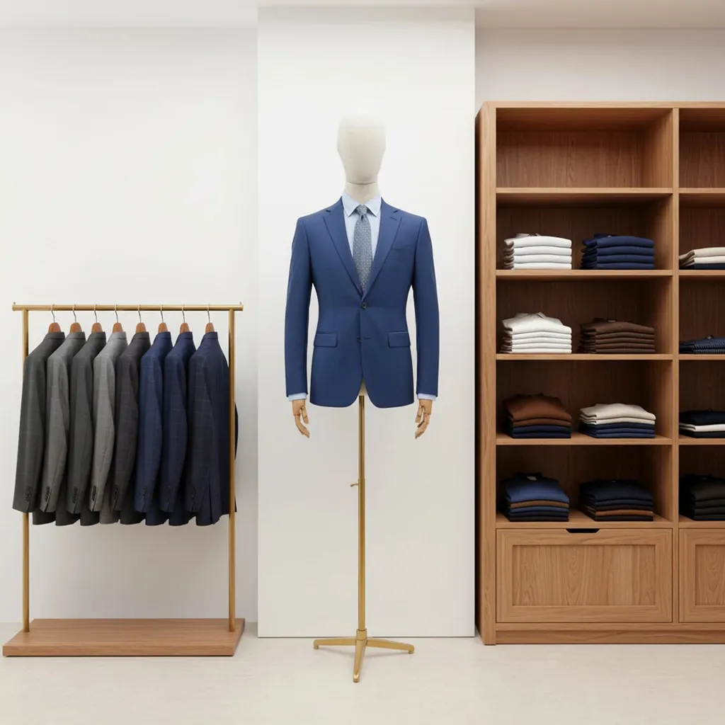 Bustes mannequin homme professionnels pour vitrines et magains