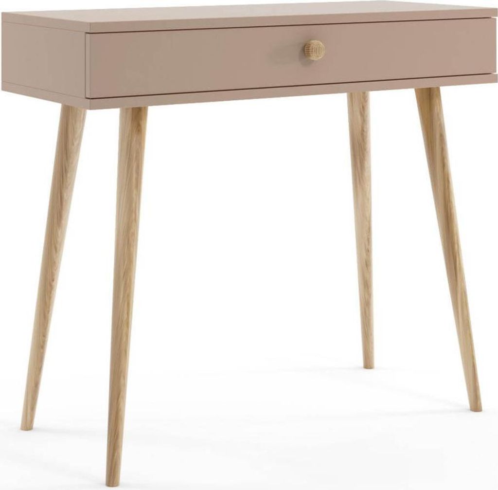 Konsolentisch Bolea 90 cm mit Schublade - Macchiato