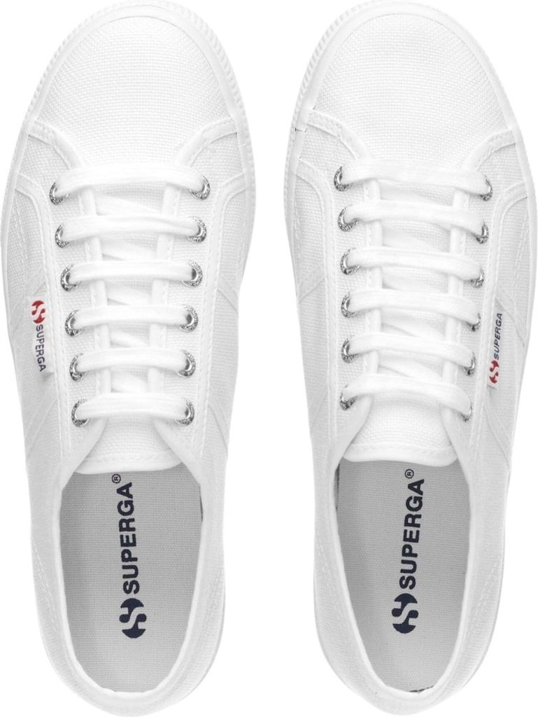 Superga 2790 Cotu Frauen Schnürung Segeltuch Plattform Produktbild 44