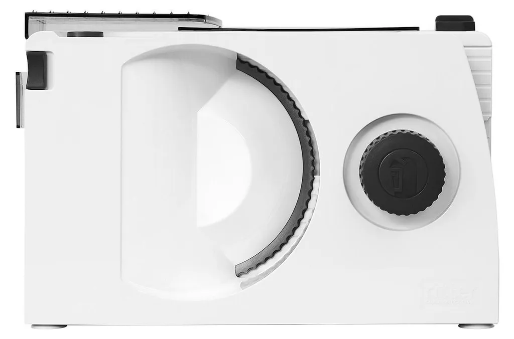 Trancheuse électrique Ritter markant 7 blanc, pliable et précise de 15 mm