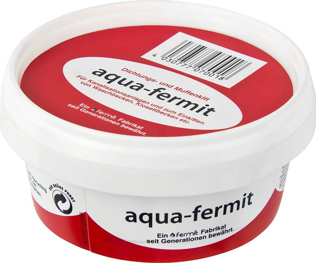 AQUA Fermit 250g Dichtungs-Kitt Muffenkitt Dichtpaste Produktbild 