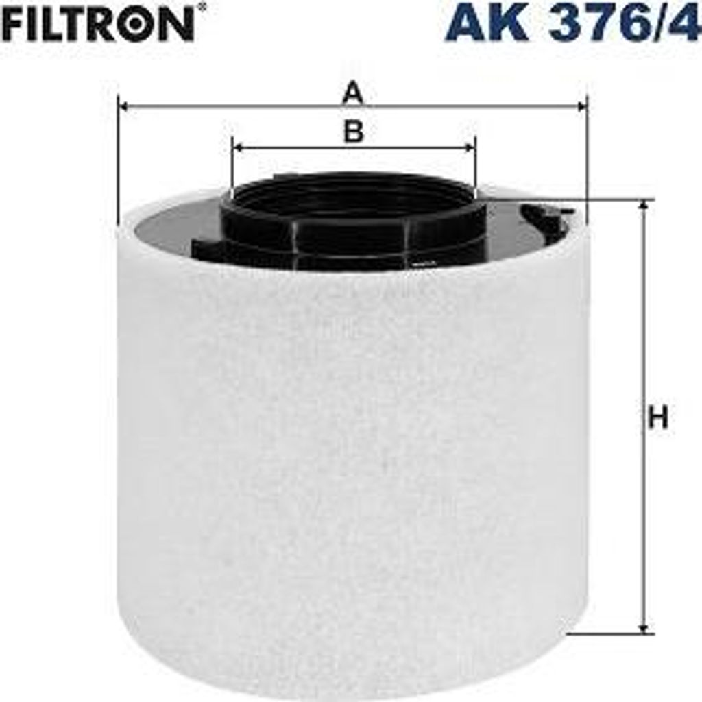 FILTRON AK 376/4 Luftfilter OE 8W0133843D kompatibel mit A5 F5, A4 8W