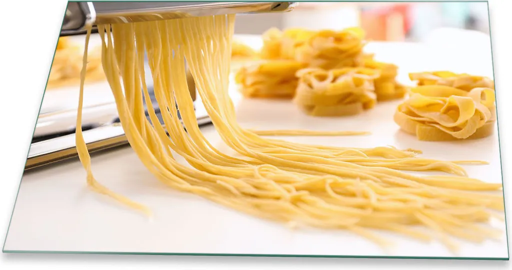 Copri Piano Cottura Vetro 80x52 Food Yellow - Tagliere e Protezione