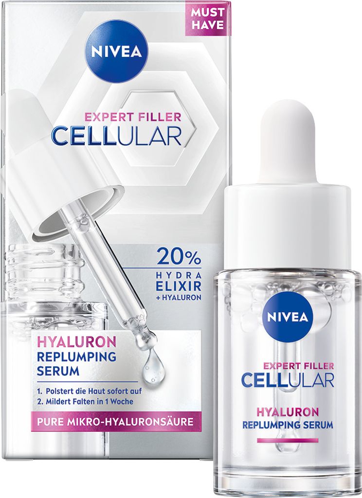 NIVEA CELLULAR Expert Filler Hyaluron Replumping Serum 15 ml