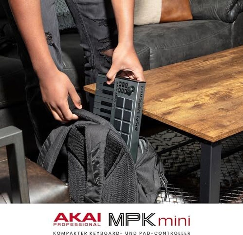 AKAI MPK Mini MK3 Ovládací klávesnice Kontrolér MIDI USB Obrázek produktu 17