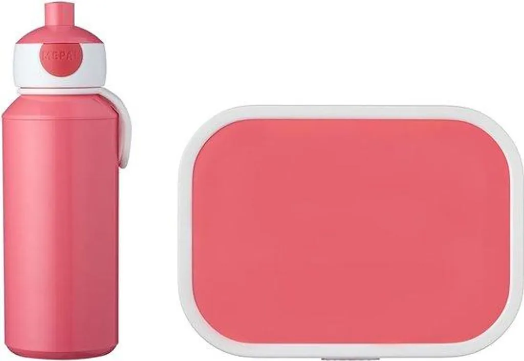 Cartable rose ABS ultra résistant - Coffret de rangement 20,5 cm compact
