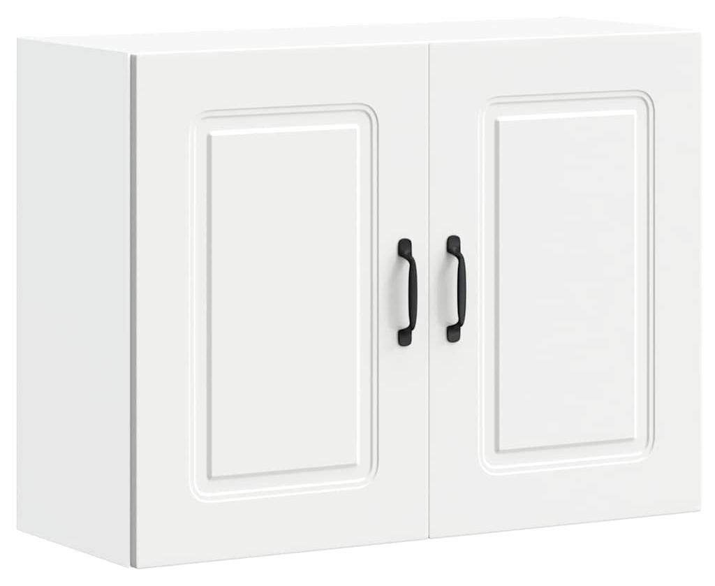 vidaXL Küchen-Hängeschrank Kalmar Weiß Holzwerkstoff Produktbild 