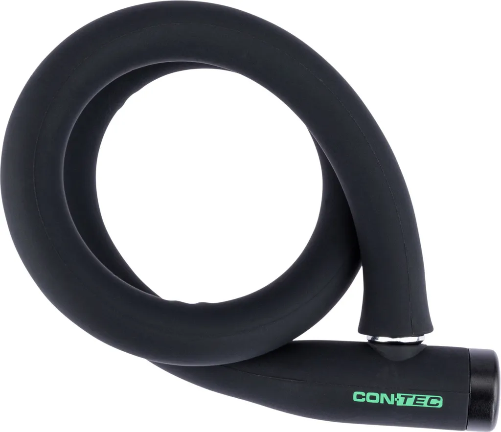 Antivol Vélo Contec Sloc 21mm Blindé et Flexible Longueur 70cm Noir