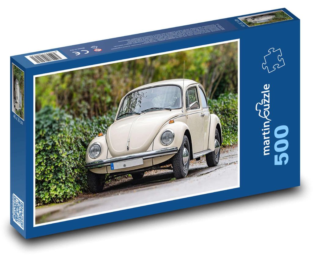 Puzzle 500 Klassischer Käfer auf der Straße - martinpuzzle Produktbild 