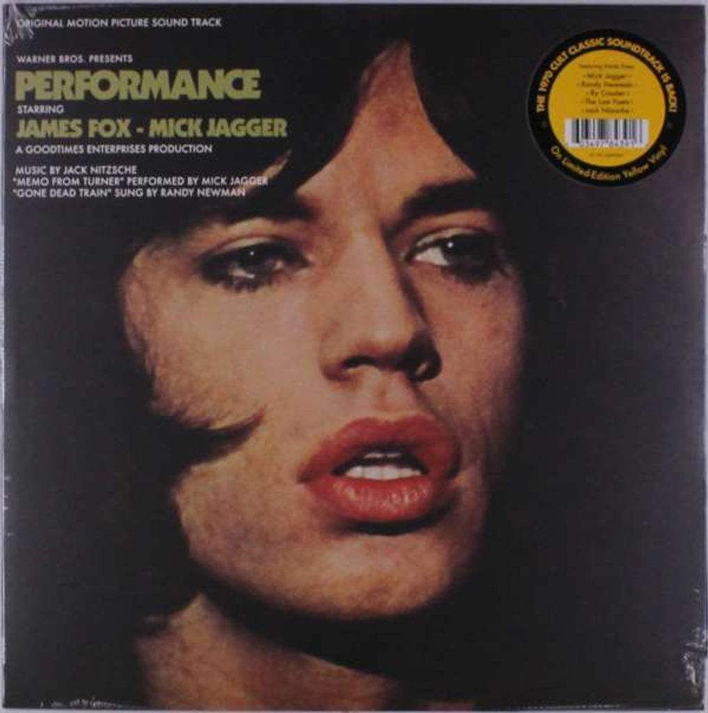 OST - Performance (Original Motion Picture Sound Track) (Limited Edition) (Yellow Vinyl)