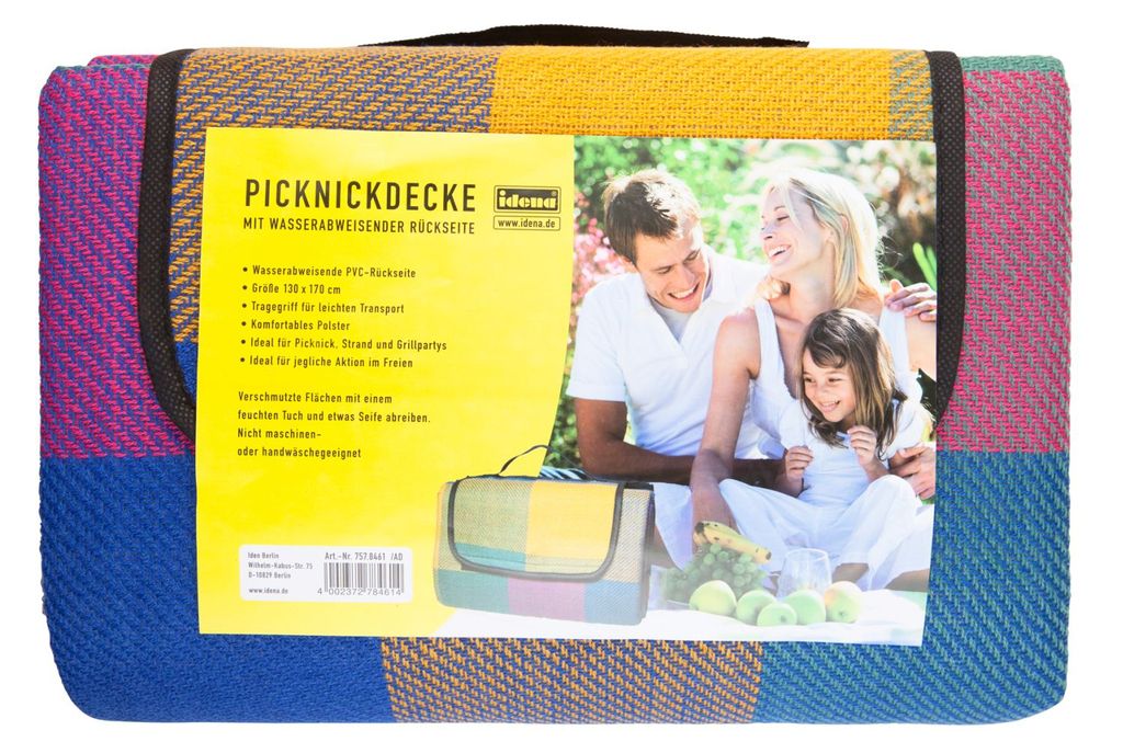 Picknickdecke / Größe: ca.130x170cm Produktbild 