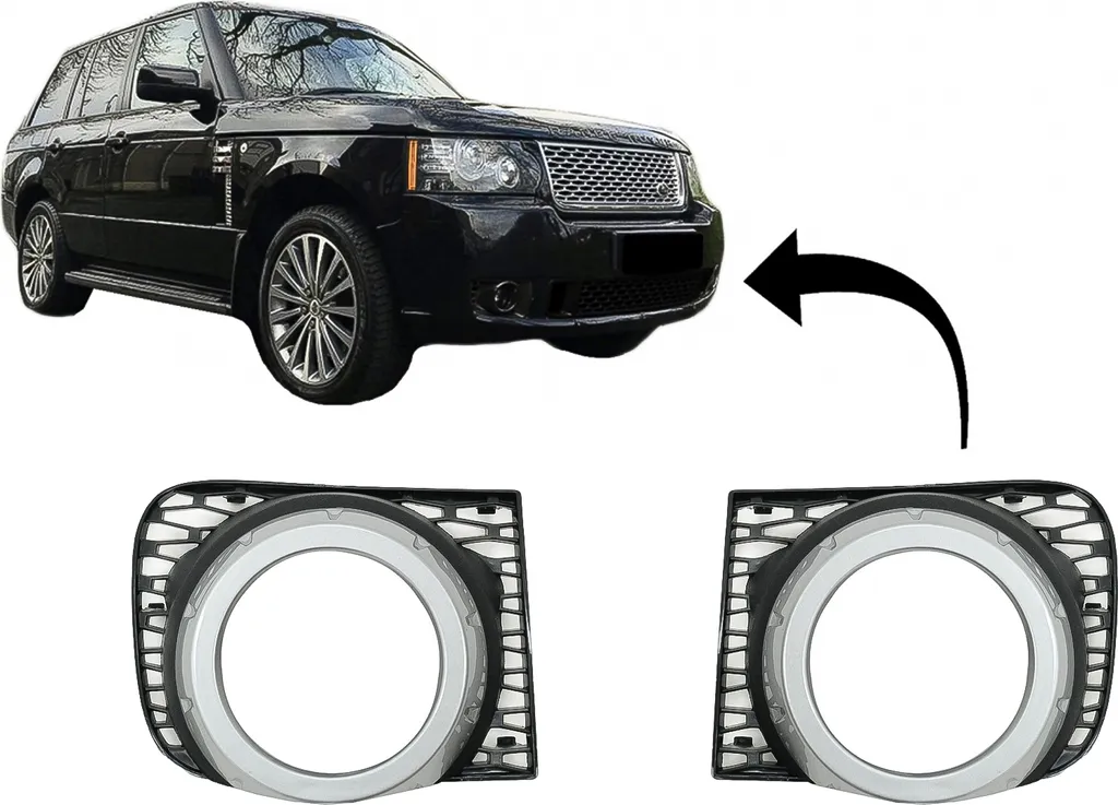 Caches Antibrouillard Range Rover L322 2010-2012 Rénovation Carrosserie