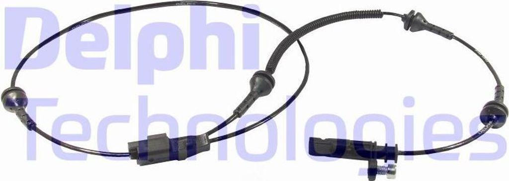 DELPHI SS20045 Raddrehzahlsensor OE 4545A9 kompatibel mit C6, 407